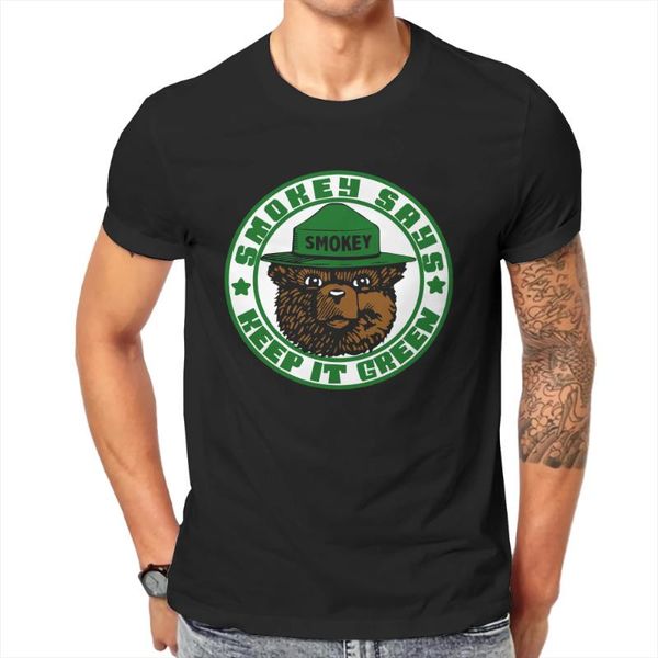 men's t-shirts kawaii casual tshirt smokey bear cartoon animal style leisure t shirt men tee gift clothes, White;black
men's t-shirts kawaii casual tshirt smokey bear cartoon animal style leisure t shirt men tee gift clothes, White;black