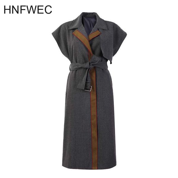women's trench coats woman coat vest color matching bandage long waistcoat 2021 fashion wild vestes femme casual w152, Tan;black
women's trench coats woman coat vest color matching bandage long waistcoat 2021 fashion wild vestes femme casual w152, Tan;black