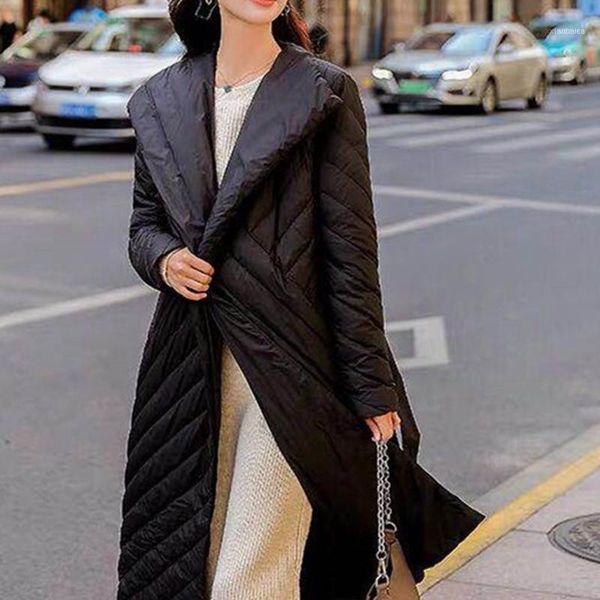 women's down & parkas lightweight jacket female long section white duck coat waist slim winter women outerwear fashion leisure 2621, Black
women's down & parkas lightweight jacket female long section white duck coat waist slim winter women outerwear fashion leisure 2621, Black