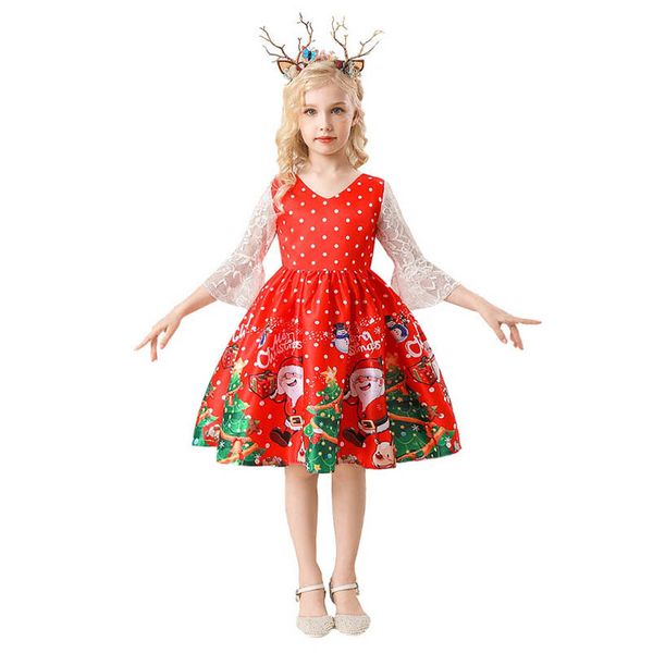 girls dresses children dress princess birthday kids clothes party evening gown wedding print christmas cartoon b9022, Red;yellow
girls dresses children dress princess birthday kids clothes party evening gown wedding print christmas cartoon b9022, Red;yellow