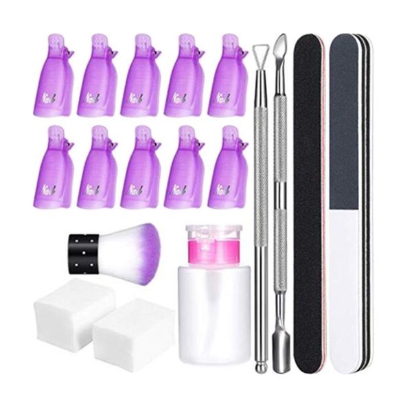 nail art kits polish remover tool set cuticle pusher wipe cotton pads pump bottle clip caps manicure polishing strip file
nail art kits polish remover tool set cuticle pusher wipe cotton pads pump bottle clip caps manicure polishing strip file