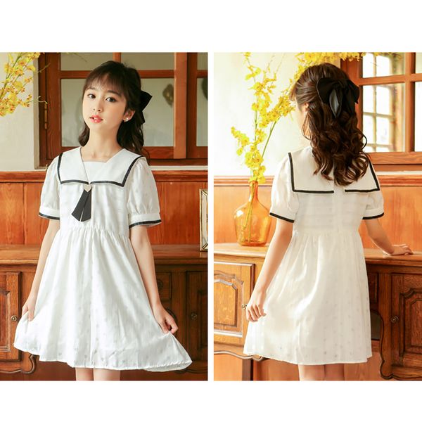 summer selling childrens clothing 2021 new fashion girls college style navy collar short sleeve princess dress, Red;yellow
summer selling childrens clothing 2021 new fashion girls college style navy collar short sleeve princess dress, Red;yellow