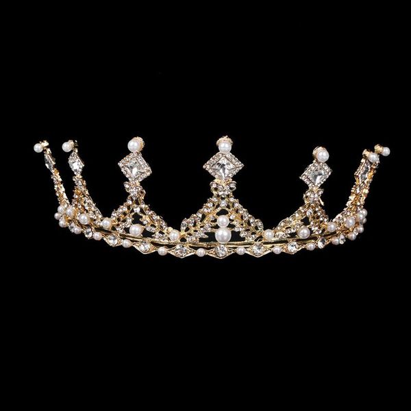hair clips & barrettes fashion bridal crown crystals imitation pearl women tiara princess crowns accessories gift for female ornament decora, Golden;silver
hair clips & barrettes fashion bridal crown crystals imitation pearl women tiara princess crowns accessories gift for female ornament decora, Golden;silver