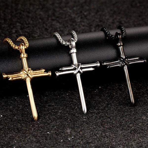 pendant necklaces fashion arrow necklace for men black metal punk cross trendy simple chain jewelry gift collar hombre, Silver
pendant necklaces fashion arrow necklace for men black metal punk cross trendy simple chain jewelry gift collar hombre, Silver
