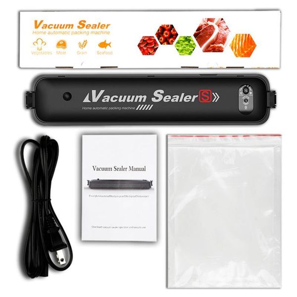Electric Vacuum Automatic Bag Sealing Packaging Machine Saver Compression With Free 15pc Bags Clips
Electric Vacuum Automatic Bag Sealing Packaging Machine Saver Compression With Free 15pc Bags Clips