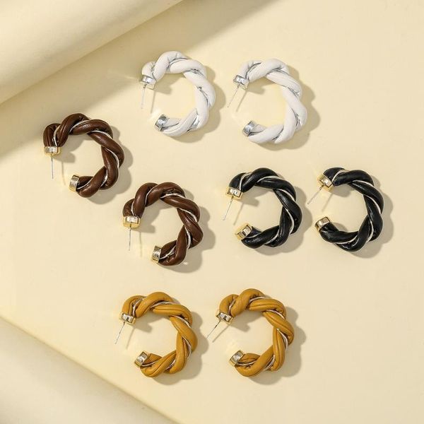 vintage blend materials chic earrings can be matched with a variety of styles hoop & huggie, Golden;silver 
vintage blend materials chic earrings can be matched with a variety of styles hoop & huggie, Golden;silver