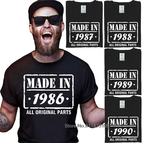men's t-shirts man's tshirts made in 1986- 1990 all original parts t shirt anniversary present design cotton retro vintage print t, White;black
men's t-shirts man's tshirts made in 1986- 1990 all original parts t shirt anniversary present design cotton retro vintage print t, White;black