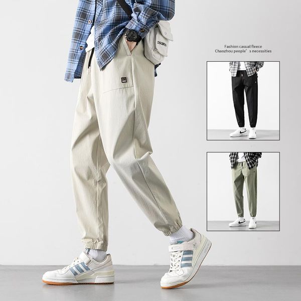 arrival korean style men cargo pants solid color harem fitness joggers ankle length casual m-4xl men's, Black
arrival korean style men cargo pants solid color harem fitness joggers ankle length casual m-4xl men's, Black