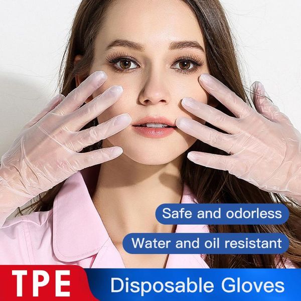 disposable gloves 100pcs protection thickening tpe anti-static plastic for cleaning cooking restaurant kitchen
disposable gloves 100pcs protection thickening tpe anti-static plastic for cleaning cooking restaurant kitchen
