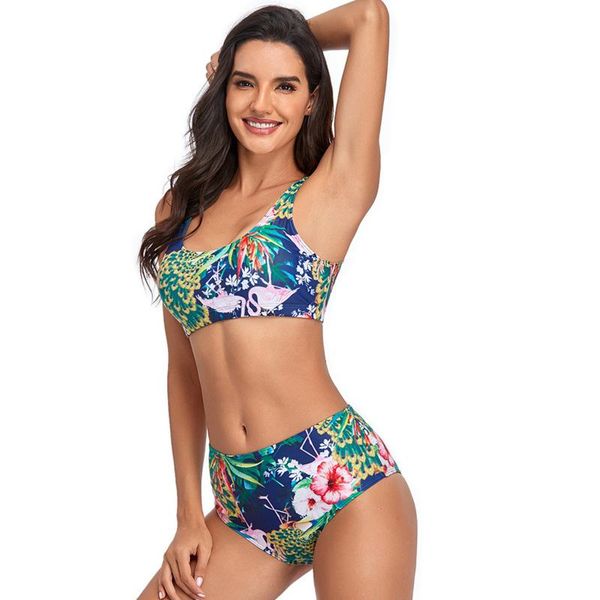 women's swimwear bikini 2021 women summer beach swimsuit push up tie dye floral swimming bathing suit high waist bikinis set, White;black
women's swimwear bikini 2021 women summer beach swimsuit push up tie dye floral swimming bathing suit high waist bikinis set, White;black
