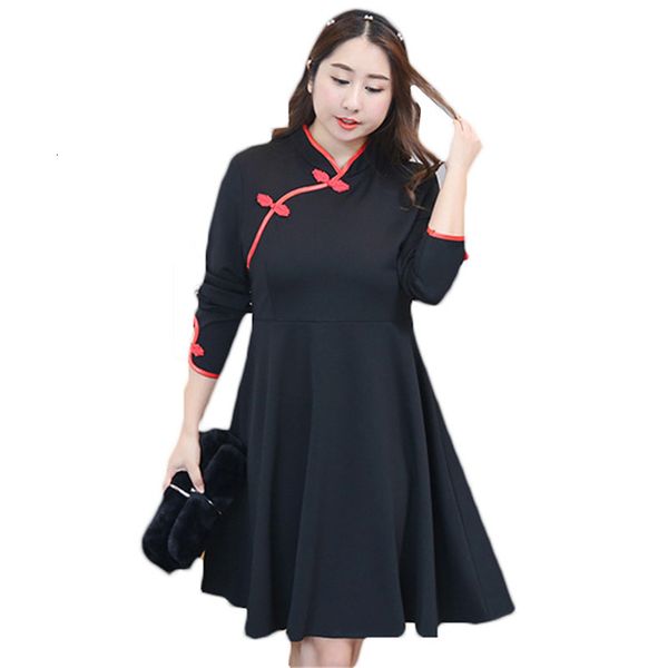 dress spring summer size large of women fashion clothes qipao cheongsam from vintage long sleeves dressed female single z657 r2nh, Black;gray
dress spring summer size large of women fashion clothes qipao cheongsam from vintage long sleeves dressed female single z657 r2nh, Black;gray