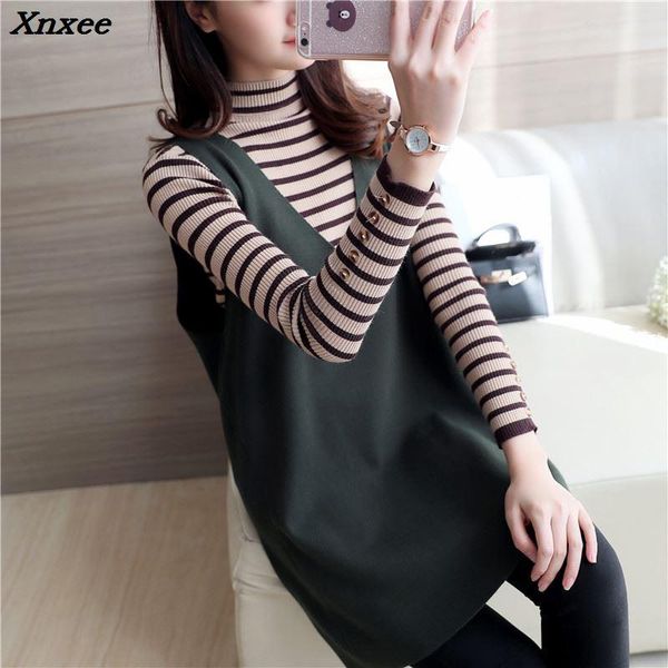 women's sweaters 2021 spring two piece summer selling fashion casual warm nice sweater xnxee, White;black
women's sweaters 2021 spring two piece summer selling fashion casual warm nice sweater xnxee, White;black