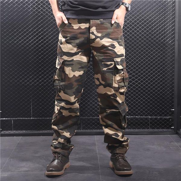 men's pants camouflage cargo casual camo multi pockets military tactical pant hip hop joggers streetwear trousers pantalon homme, Black
men's pants camouflage cargo casual camo multi pockets military tactical pant hip hop joggers streetwear trousers pantalon homme, Black