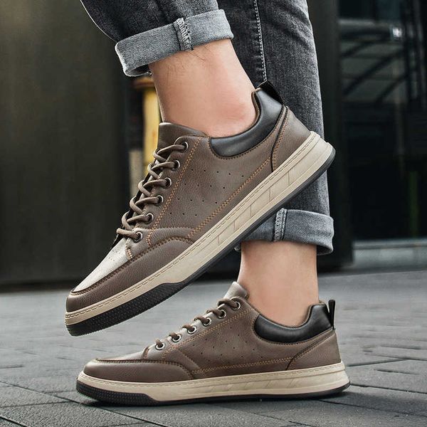 2021 autumn and winter men's sports sho student fashion trend versatile leather casual board men
2021 autumn and winter men's sports sho student fashion trend versatile leather casual board men