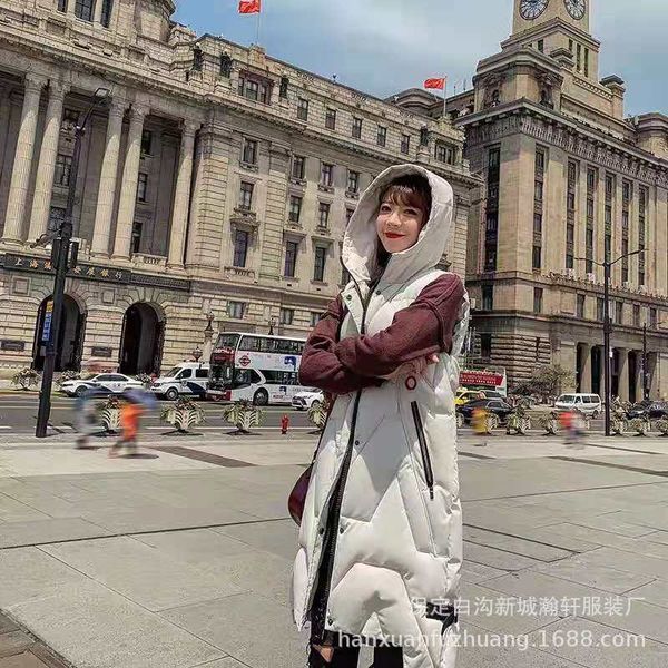 vests autumn winter 2021 korean version fashion slim thin waistcoat medium and long down et girl vt, Black;white
vests autumn winter 2021 korean version fashion slim thin waistcoat medium and long down et girl vt, Black;white
