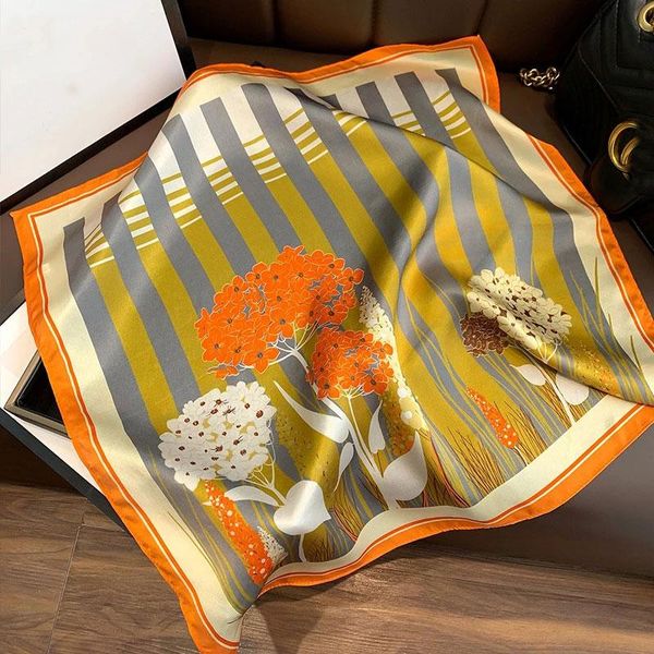 scarves fashion silk hair scarf women handkerchief printed female square head bandana hijab 100% pure luxury wraps foulard, Blue;gray
scarves fashion silk hair scarf women handkerchief printed female square head bandana hijab 100% pure luxury wraps foulard, Blue;gray