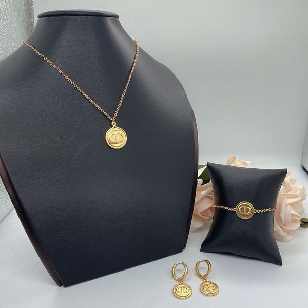 designer jewelry 2021 new suit simple round brand earrings net red wind versatile necklace light luxury girls bracelet, Silver
designer jewelry 2021 new suit simple round brand earrings net red wind versatile necklace light luxury girls bracelet, Silver