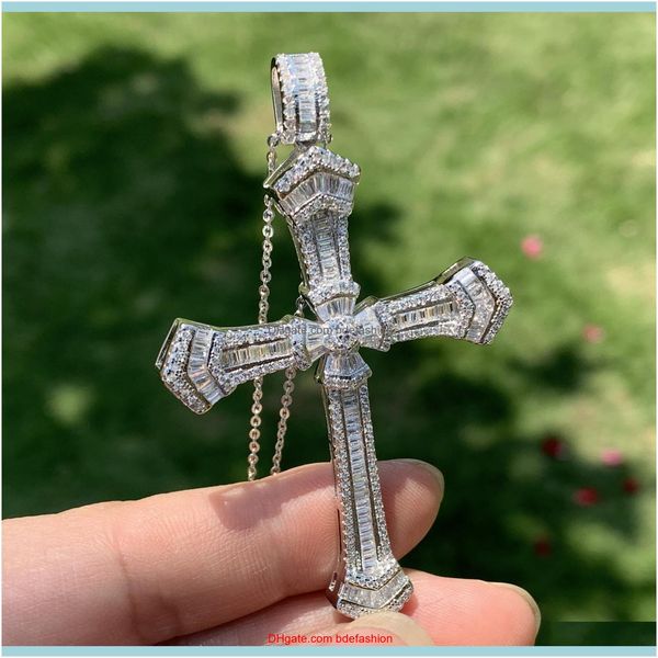 necklaces & pendants jewelrydrop cross pendant luxury jewelry 925 sterling sier princess cut white z cz diamond promise wedding necklace, Silver
necklaces & pendants jewelrydrop cross pendant luxury jewelry 925 sterling sier princess cut white z cz diamond promise wedding necklace, Silver
