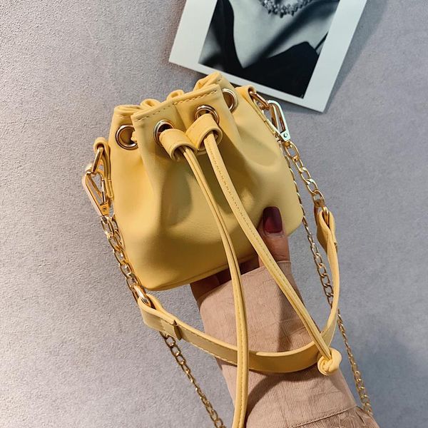 evening bags female mini tote bucket bag 2021 summer quality leather women's designer handbag chain shoulder messenger
evening bags female mini tote bucket bag 2021 summer quality leather women's designer handbag chain shoulder messenger