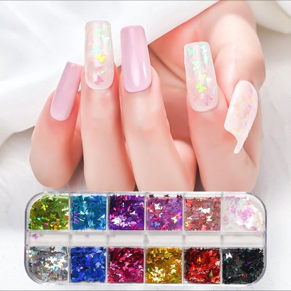 holographic diy butterfly love heart five-pointed star nail art decoration sequin glitter 3d laser decorations, Silver;gold
holographic diy butterfly love heart five-pointed star nail art decoration sequin glitter 3d laser decorations, Silver;gold