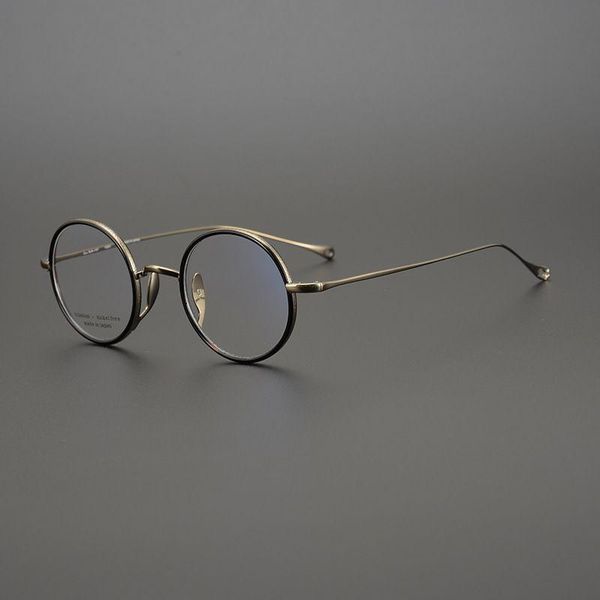 fashion sunglasses frames brand designer titanium glasses frame men women handmade super light retro round eyeglasses oculo, Black
fashion sunglasses frames brand designer titanium glasses frame men women handmade super light retro round eyeglasses oculo, Black