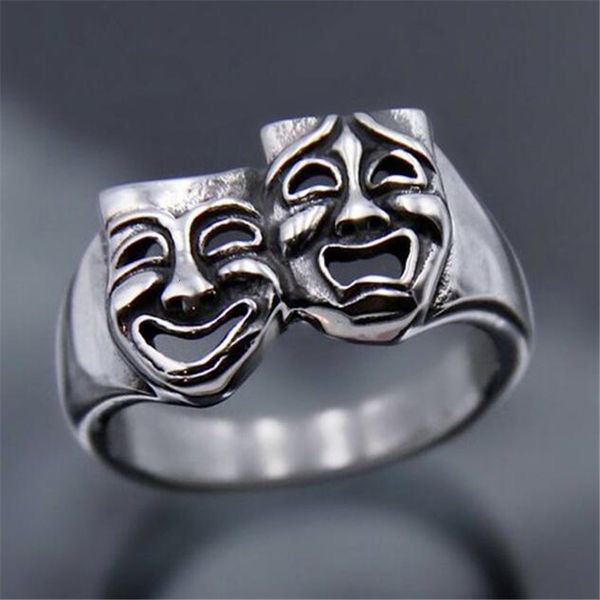 designer rings hip-hop creative laugh crying face ring gothic punk silver color finger for men women fashion jewelry, Golden;silver
designer rings hip-hop creative laugh crying face ring gothic punk silver color finger for men women fashion jewelry, Golden;silver