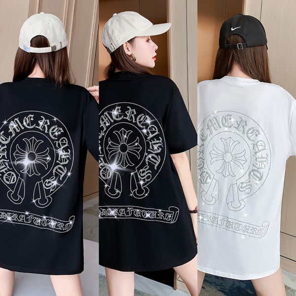 factory ch 2021 summer new net red cross heavy industry drill short sleeve loose lazy wind long t women's trend s9lb, White
factory ch 2021 summer new net red cross heavy industry drill short sleeve loose lazy wind long t women's trend s9lb, White
