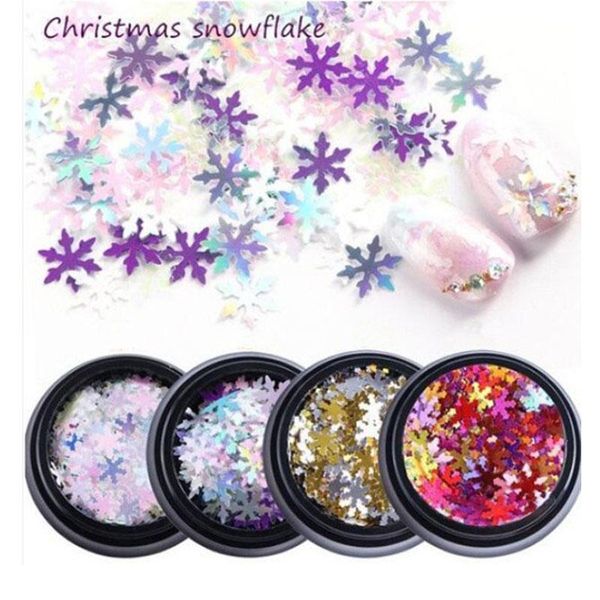 winter ultrathin big snowflake shape nail art sequins holographic laser 3d decoration accessories for christmas manicure design decorations, Silver;gold
winter ultrathin big snowflake shape nail art sequins holographic laser 3d decoration accessories for christmas manicure design decorations, Silver;gold