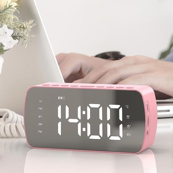 other clocks & accessories wireless bluetooth audio mirror clock speaker led screen alarm digital subwoofer decoration reloj despertador
other clocks & accessories wireless bluetooth audio mirror clock speaker led screen alarm digital subwoofer decoration reloj despertador