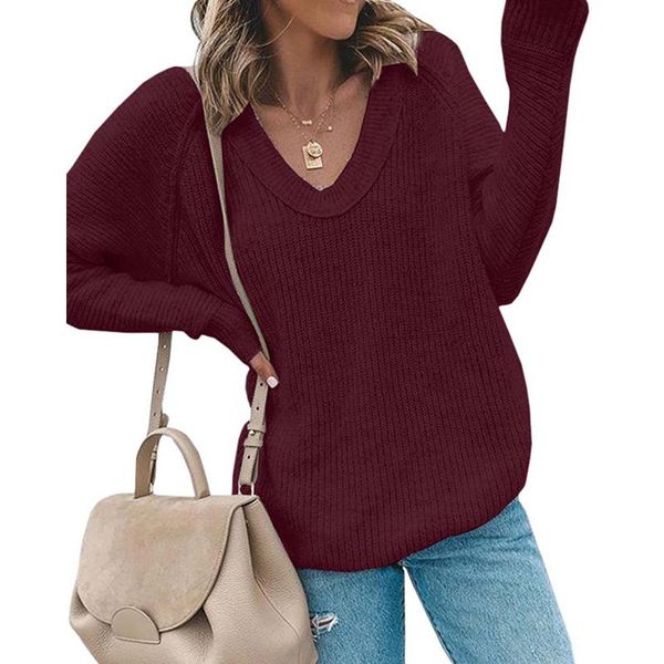 women's sweaters 2021 fall winter casual v-neck oversized women clothes long sleeve loose knitted jumpers ladies solid pullovers female, White;black
women's sweaters 2021 fall winter casual v-neck oversized women clothes long sleeve loose knitted jumpers ladies solid pullovers female, White;black