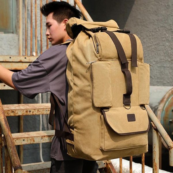 backpack super large capacity travel 80l cancas men backpacks multifunction outdoor tactical backbag rucksacks
backpack super large capacity travel 80l cancas men backpacks multifunction outdoor tactical backbag rucksacks