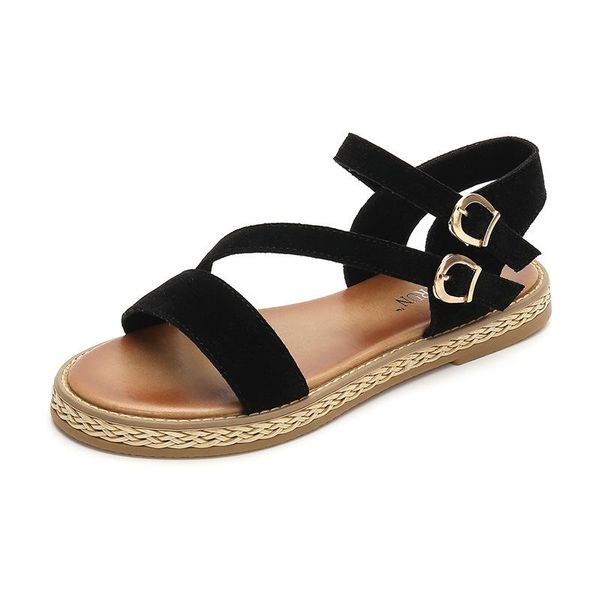 sandals woman gladiator rome style fashion shoes non-slip ladies casual beach slides women footwear, Black
sandals woman gladiator rome style fashion shoes non-slip ladies casual beach slides women footwear, Black