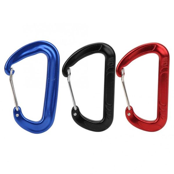 cords, slings and webbing 12kn d-shape carabiner spring loaded gate snap hook quick link lock safety buckle locking for parachuting outdoor
cords, slings and webbing 12kn d-shape carabiner spring loaded gate snap hook quick link lock safety buckle locking for parachuting outdoor