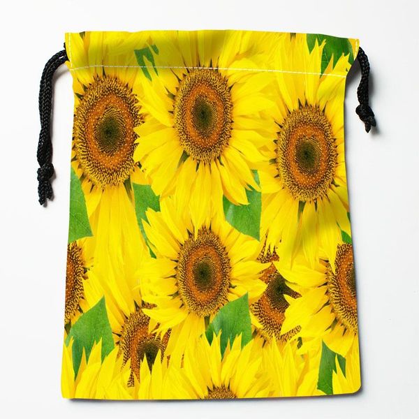 storage bags beautiful sunflower drawstring hd print 18x22cm arrival soft satin fabric resuable clothes bag shoes 12.2
storage bags beautiful sunflower drawstring hd print 18x22cm arrival soft satin fabric resuable clothes bag shoes 12.2