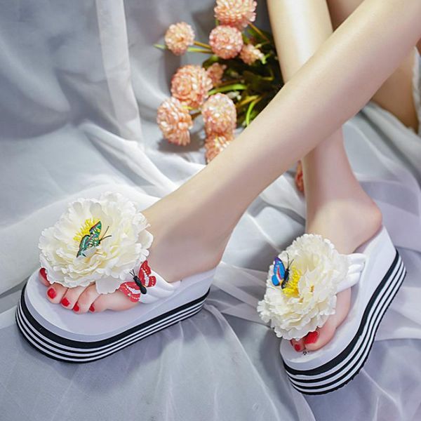 slippers summer 2021 fashion slides flowers butterfly flip flops wedges shallow outside (5cm-8cm) leisure, Black
slippers summer 2021 fashion slides flowers butterfly flip flops wedges shallow outside (5cm-8cm) leisure, Black