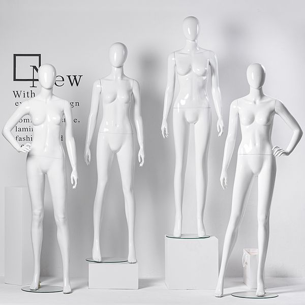 nice gloss white mannequin lady model full body different style for display, Khaki
nice gloss white mannequin lady model full body different style for display, Khaki
