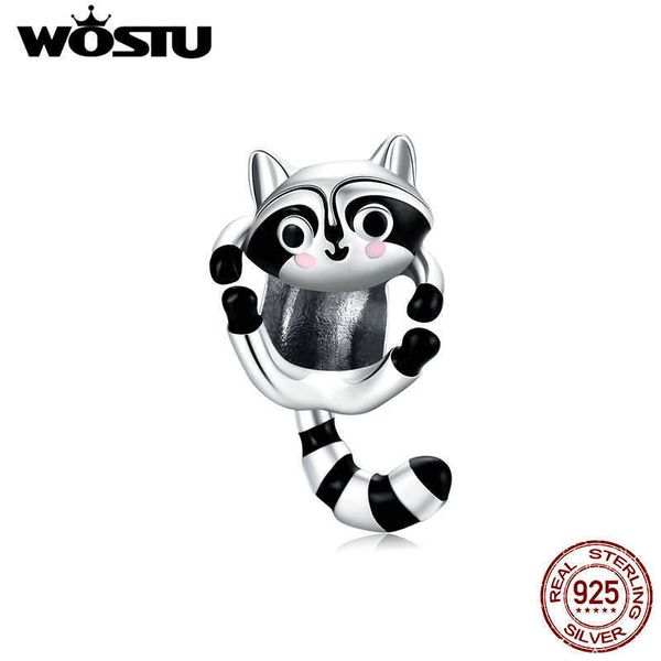 fit little pendant silver 925 wostu raccoon charm sterling animal original bracelet diy necklace pendant gift jewelry ctc403 q0531, Black
fit little pendant silver 925 wostu raccoon charm sterling animal original bracelet diy necklace pendant gift jewelry ctc403 q0531, Black