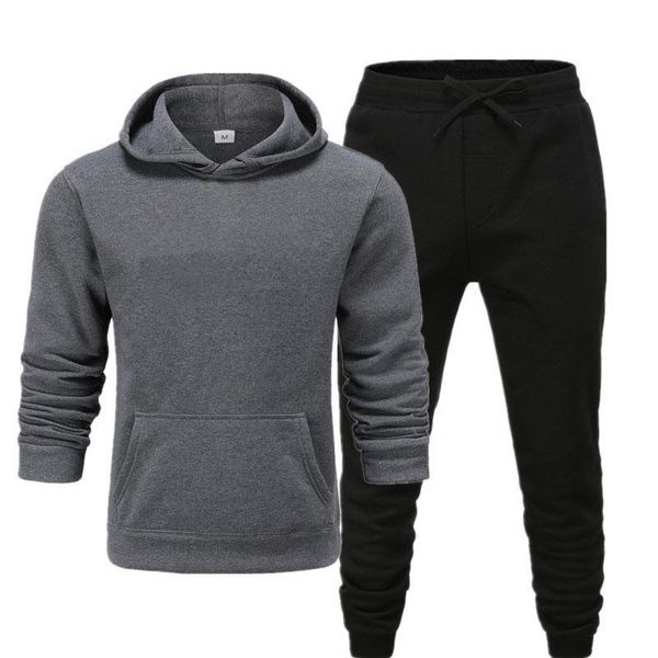 men's tracksuits sportswear clothes + pants 2-piece set autumn and winter fleece warm suit comfortable running logo customization, Gray
men's tracksuits sportswear clothes + pants 2-piece set autumn and winter fleece warm suit comfortable running logo customization, Gray