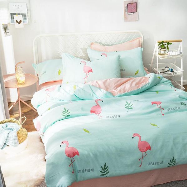 bedding sets 2021 home textile duvet cover bed sheet pillow case flamingo cyan pink linens set full for girl woman children
bedding sets 2021 home textile duvet cover bed sheet pillow case flamingo cyan pink linens set full for girl woman children