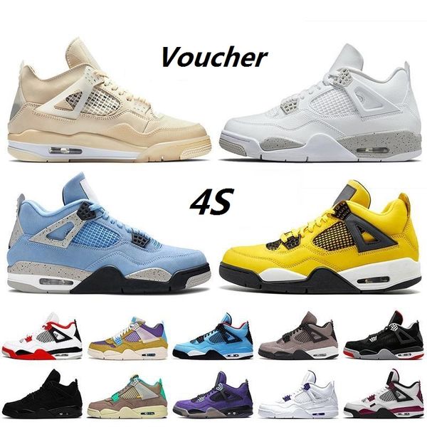 voucher 2021 kaws womens mens jumpman 4 4s basketball shoes sail white oreo university blue fire red taupe haze travis bred trainers sneaker
voucher 2021 kaws womens mens jumpman 4 4s basketball shoes sail white oreo university blue fire red taupe haze travis bred trainers sneaker