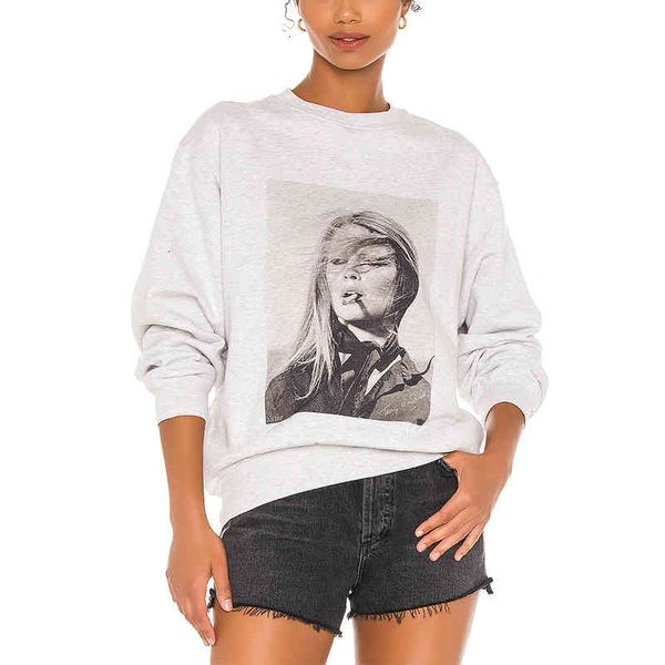 women's hoodies & sweatshirts 100% grey cotton vintage france characters printing female autumn fashion pullovers plus size 3yne, Black
women's hoodies & sweatshirts 100% grey cotton vintage france characters printing female autumn fashion pullovers plus size 3yne, Black