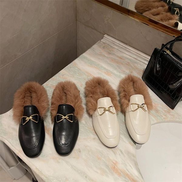 slippers autumn and winter for women muller thermal fashion hair wool wrapped half, Black
slippers autumn and winter for women muller thermal fashion hair wool wrapped half, Black