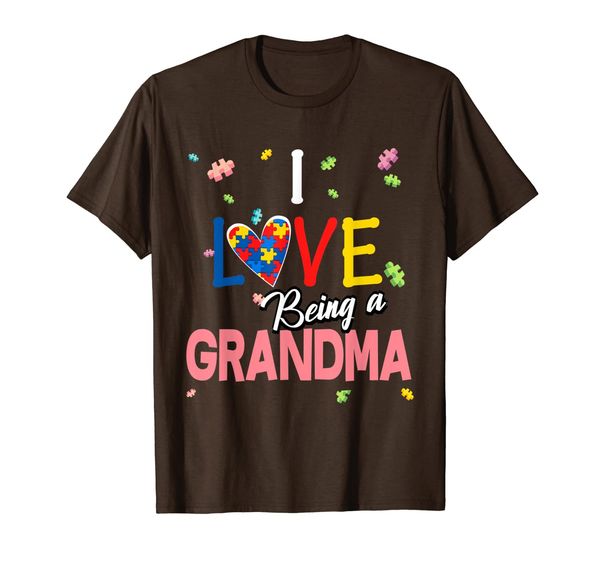 I Love Being a Grandma Autism Awareness T-Shirt Mother' Day, Mainly pictures
I Love Being a Grandma Autism Awareness T-Shirt Mother' Day, Mainly pictures