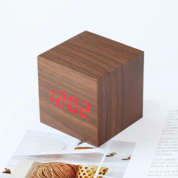 desk & table clocks 2021 wooden led electric digital alarm clock multifunctional 
desk & table clocks 2021 wooden led electric digital alarm clock multifunctional