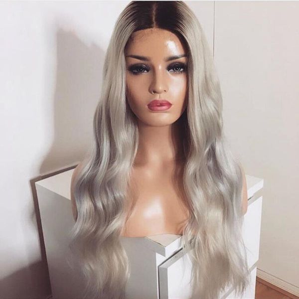 lace wigs preplucked glueless ombre ash gray body wave brazilian 13x4lace front human hair 180% remy babyhair transparent middle part, Black;brown
lace wigs preplucked glueless ombre ash gray body wave brazilian 13x4lace front human hair 180% remy babyhair transparent middle part, Black;brown