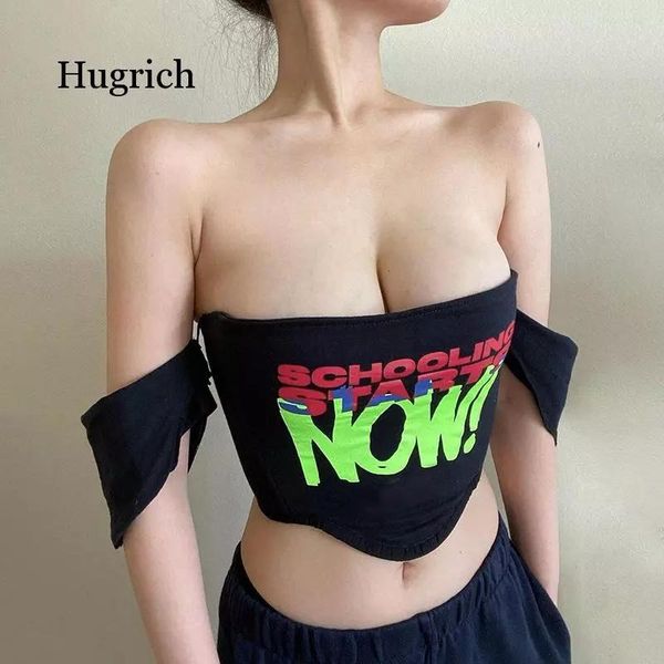 women's t-shirt 2021 summer off shoulder bra slim wrap chest sleeveless backless letter print vest e girl high streetwear, White
women's t-shirt 2021 summer off shoulder bra slim wrap chest sleeveless backless letter print vest e girl high streetwear, White