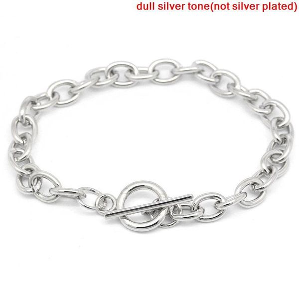 link, chain european and american fashion jewelry simple ot clasp bracelet personality lovers titanium steel, Black
link, chain european and american fashion jewelry simple ot clasp bracelet personality lovers titanium steel, Black