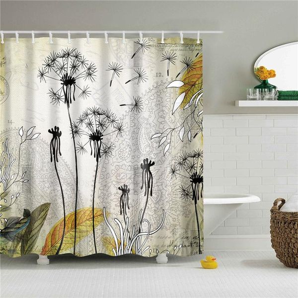 home decoration dandelion pattern shower curtain waterproof bath curtains with 12 hooks for bathroom polyester fabric screen
home decoration dandelion pattern shower curtain waterproof bath curtains with 12 hooks for bathroom polyester fabric screen