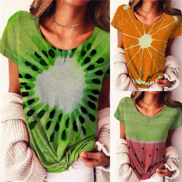 women's t-shirt fashion funny fruit tie dye loose t shirts women o neck print basic pullover ladies casual harajuku tee shirt streetwe, White
women's t-shirt fashion funny fruit tie dye loose t shirts women o neck print basic pullover ladies casual harajuku tee shirt streetwe, White