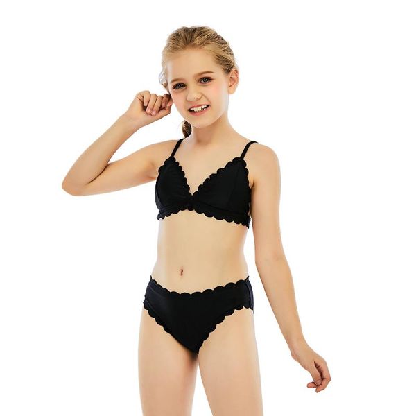 one-pieces children's swimsuit one-piece girl's medium and large girl swimwear, Black
one-pieces children's swimsuit one-piece girl's medium and large girl swimwear, Black
